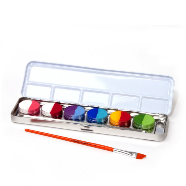 Profi-Aqua 6er Schminkpalette Split Cakes