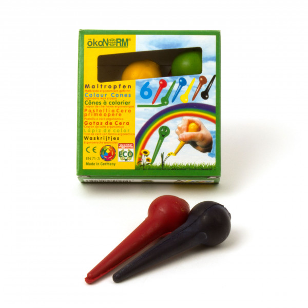 Maltropfen 6 Farben. Neuer Preis 7/2022.