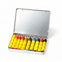 NAWARO Ölkreiden, 10 Farben/Blechetui NAWARO Ölkreiden, 10 Farben/Blechetui