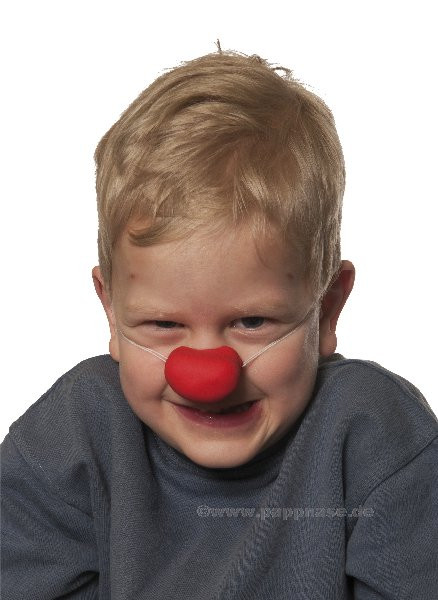Kinder-Clown-Nase-klein Pappnase