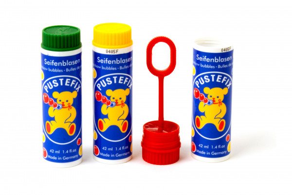 Pustefix Seifenblasen. Dose mit 42 ml