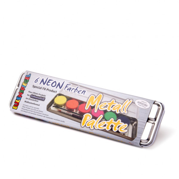 Profi-Aqua 6er Farbpalette Neon