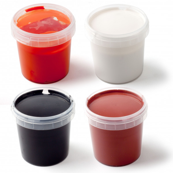 Nawaro Fingerfarbe 4 x 150 g Set Ergänzung. Neuer Preis 7/2022.